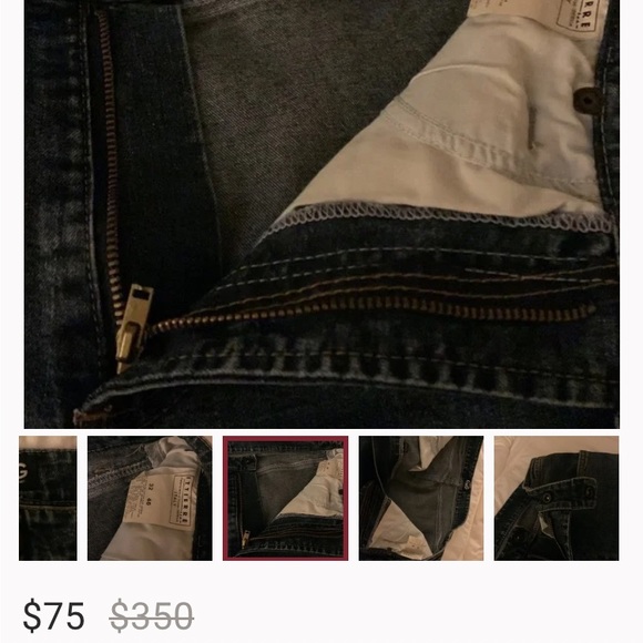 Authentic Dolce and Gabbana designer original jeans worn once. - Picture 4 of 6